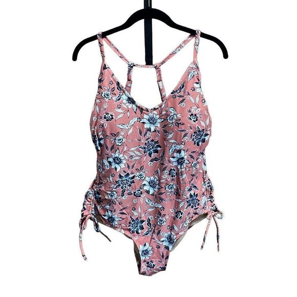 Kona Sol One Piece Floral Swimwear Size 18W - Picture 1 of 6